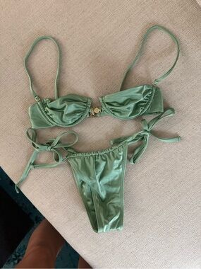 Sommer Swim Green Bikini Maltese